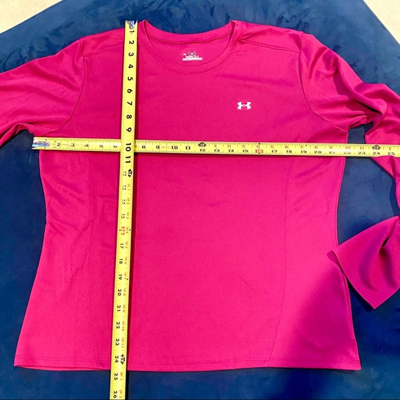 Under Armour Pink Athletic Top - XL - Picture 4 of 6